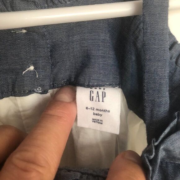 New babyGap Denim and Floral Sundress - 6-12 mos - Picture 3 of 5